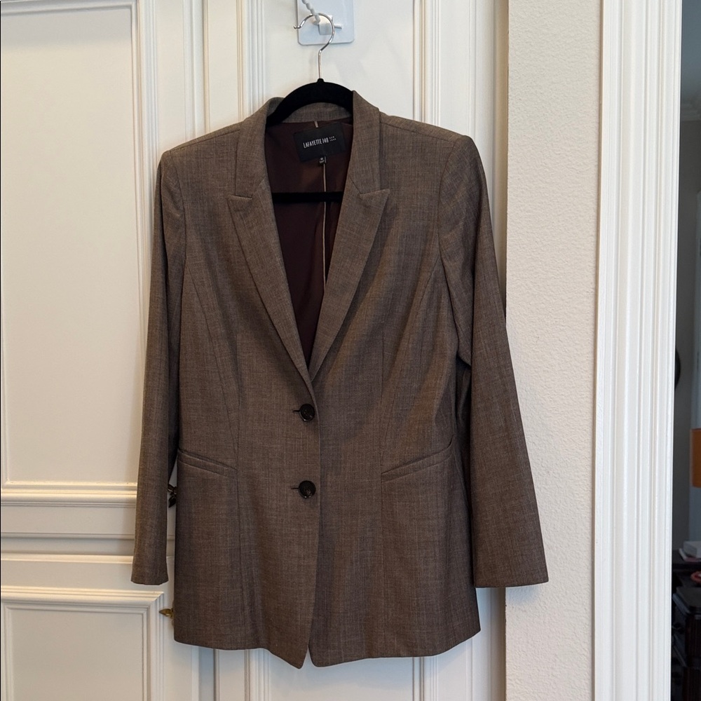 Lafayette 148 New York Taupe Blazer